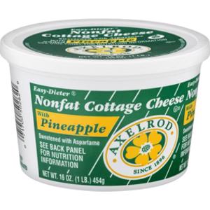 Axelrod Nonfat Cottage Cheese with Pineapple