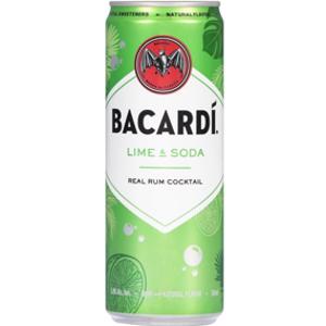 Bacardi Lime & Soda Cocktail