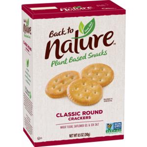 Back to Nature Classic Round Crackers