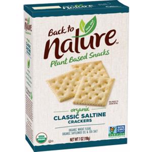 Back to Nature Organic Classic Saltine Crackers