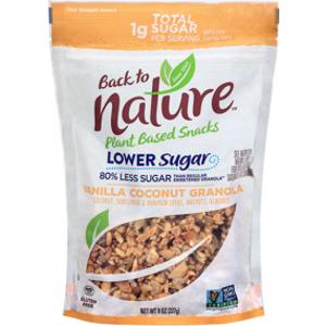 Back to Nature Lower Sugar Vanilla Coconut Granola