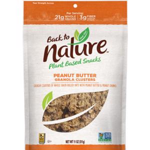 Back to Nature Peanut Butter Granola Clusters