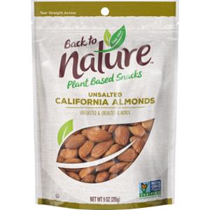 Back to Nature Unsalted California Almonds