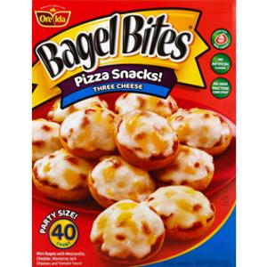Bagel Bites Three Cheese Pizza Snacks