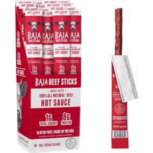 Baja Jerky Hot Sauce Beef Sticks