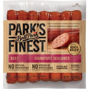 Ball Park Park's Finest Signature Seasoned Beef Franks