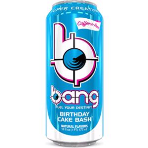 Bang Birthday Cake Bash Caffeine-Free Energy Drink