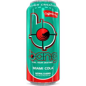 Bang Miami Cola Caffeine-Free Energy Drink