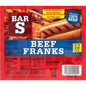 Bar-S Beef Franks