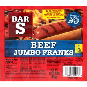 Bar-S Beef Jumbo Franks