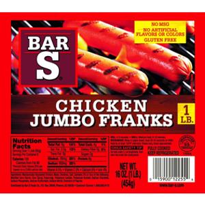 Bar-S Chicken Jumbo Franks