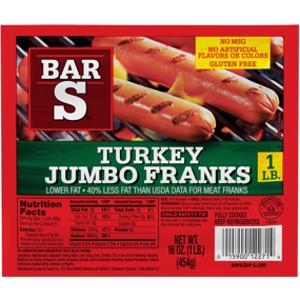 Bar-S Turkey Jumbo Franks