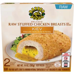 Barber Foods Kiev Breaded Chicken Breasts