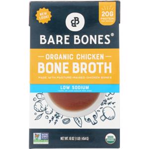 Bare Bones Low Sodium Organic Chicken Bone Broth