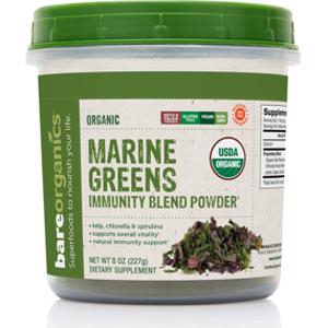 BareOrganics Organic Marine Greens Immunity Powder
