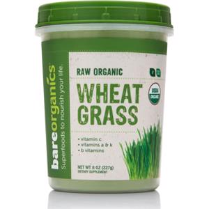 BareOrganics Raw Organic Wheat Grass Powder