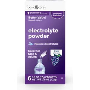 Basic Care Grape Electrolyte Powder