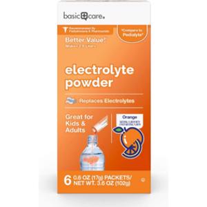 Basic Care Orange Electrolyte Powder