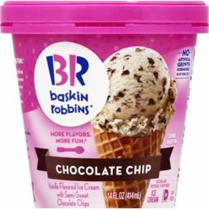 Baskin Robbins Chocolate Chip Ice Cream