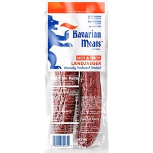 Bavarian Meats Hot & Spicy Landjaeger Smoked Snack Sticks