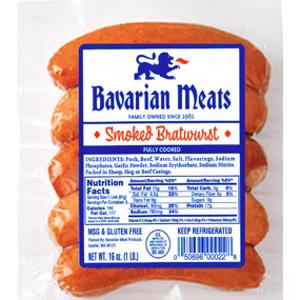 Bavarian Meats Smoked Bratwurst