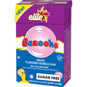 Bazooka Grape Sugar Free Bubble Gum