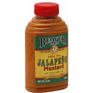 Beaver Extra Hot Jalapeno Mustard