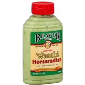 Beaver Extra Hot Wasabi Horseradish