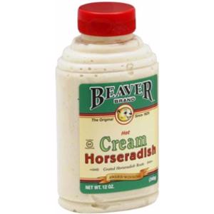 Beaver Hot Cream Horseradish