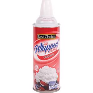 Best Choice Sweetened Whipped Topping