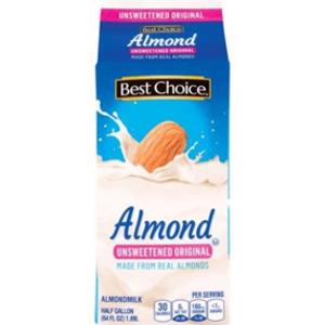 Best Choice Unsweetened Almond Milk
