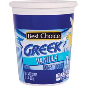 Best Choice Vanilla Greek Yogurt