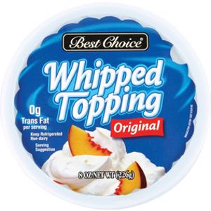 Best Choice Whipped Topping