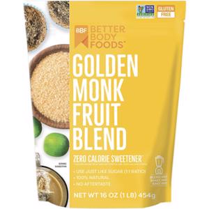 Better Body Foods Golden Monk Fruit Blend