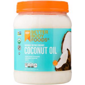 Better Body Foods Naturally Refined Organic Coconut Oil