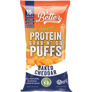 Better Than Good Baked Cheddar Protein Puffs