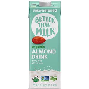 Better Than Milk Organic Unsweetened Almond Milk