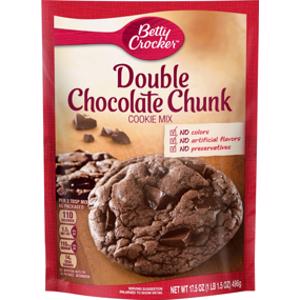 Betty Crocker Double Chocolate Chunk Cookie Mix