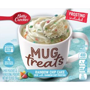 Betty Crocker Mug Treats Rainbow Chip Cake Mix