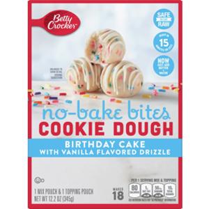 Betty Crocker No-Bake Bites Birthday Cake Cookie Dough