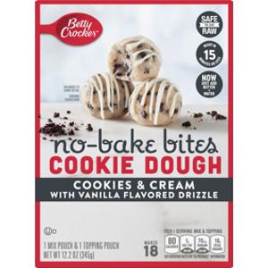 Betty Crocker No-Bake Bites Cookies & Cream Cookie Dough