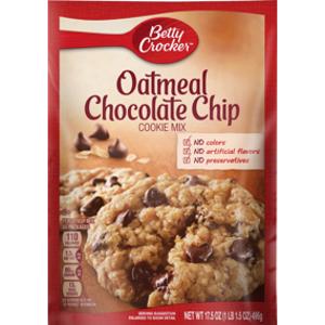 Betty Crocker Oatmeal Chocolate Chip Cookie Mix