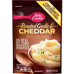 Betty Crocker Roasted Garlic & Cheddar Mashed Potatoes