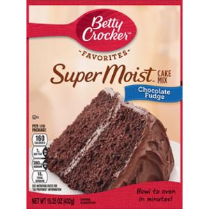 Betty Crocker Super Moist Chocolate Fudge Cake Mix