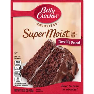 Betty Crocker Super Moist Devil's Food Cake Mix