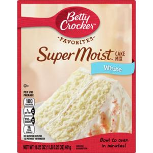 Betty Crocker Super Moist White Cake Mix