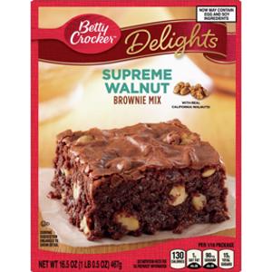 Betty Crocker Supreme Walnut Brownie Mix