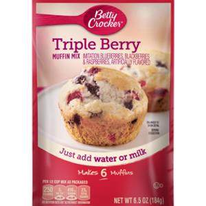 Betty Crocker Triple Berry Muffin Mix
