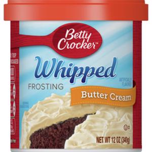 Betty Crocker Whipped Butter Cream Frosting