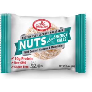 Betty Lou's Protein Plus Coconut Macadamia Energy Balls